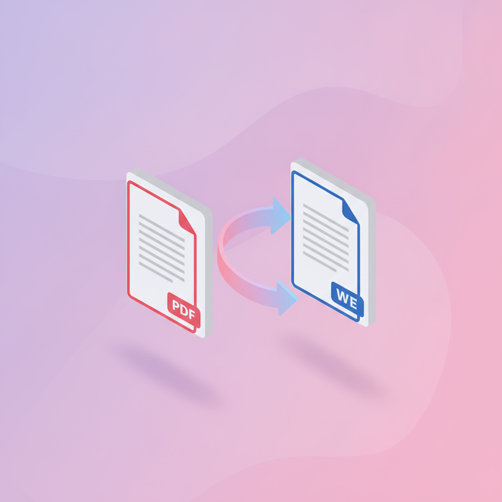 Convert a PDF file to a clean HTML web page