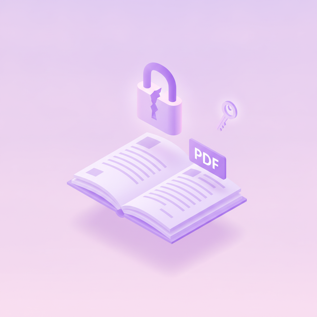 إزالة كلمة المرور من ملف PDF مقفل