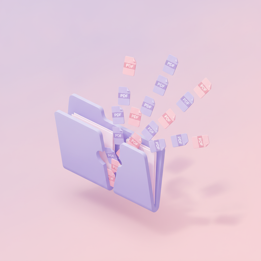 PDFを複数のファイルに分割する