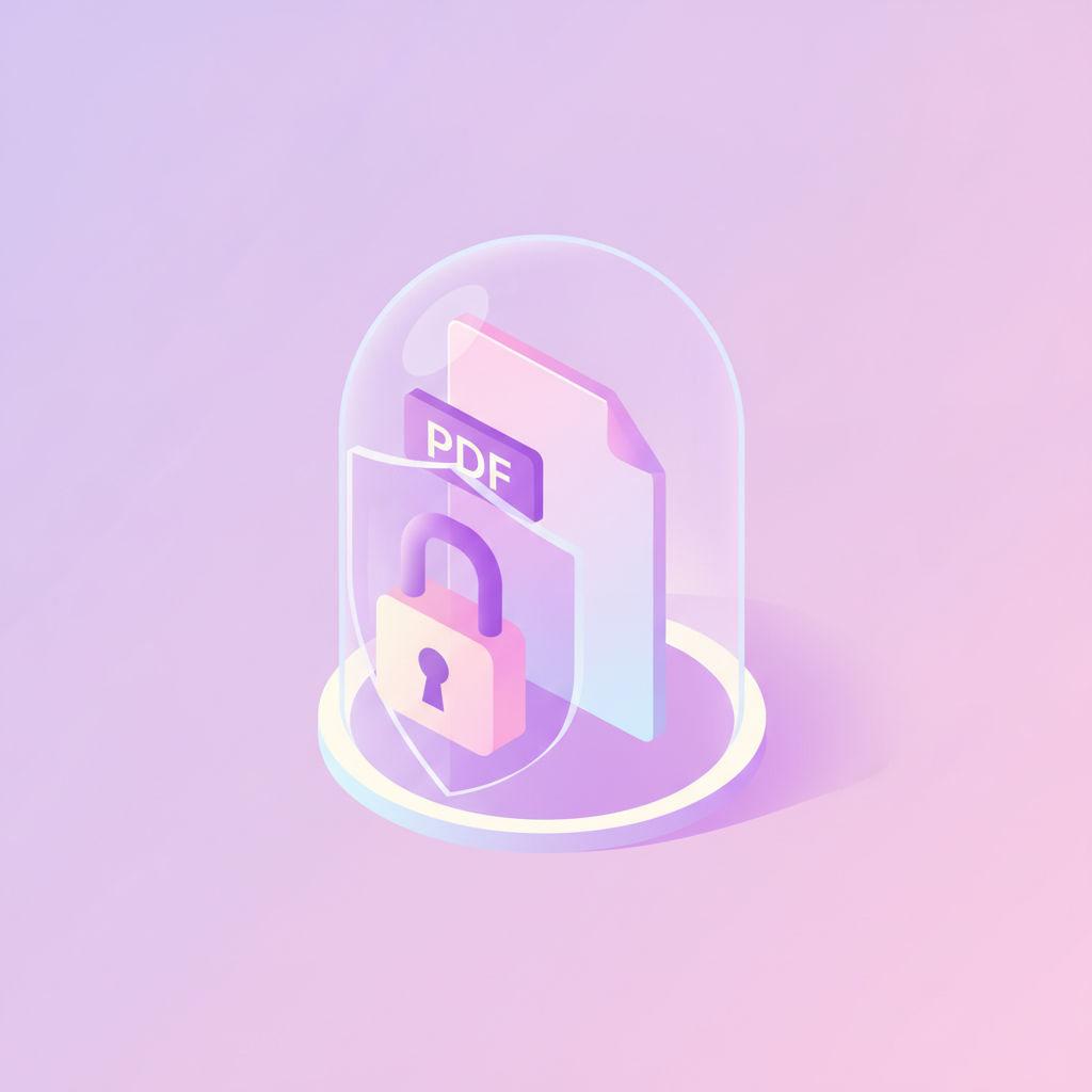 PDFにパスワードをかけて保護する