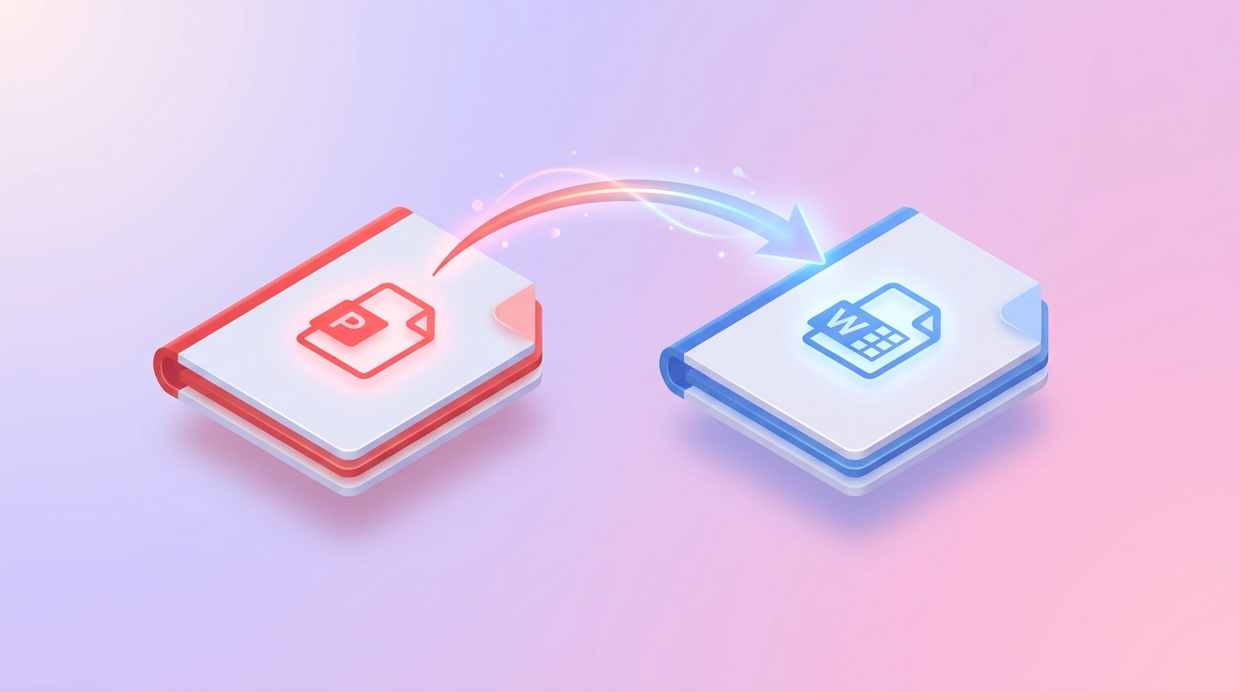 PDF를 Word로 변환 — 편집 가능한 문서로