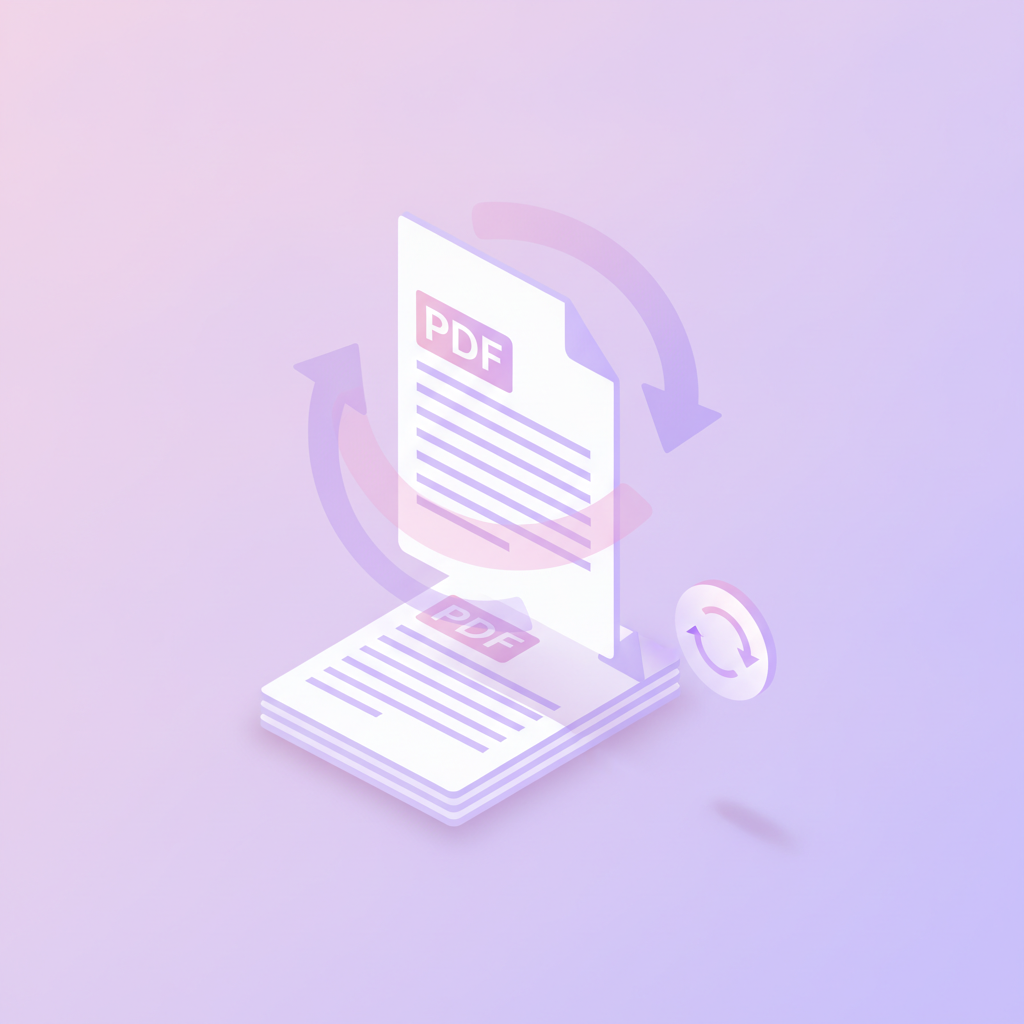 PDF roteren — pagina's permanent rechtop