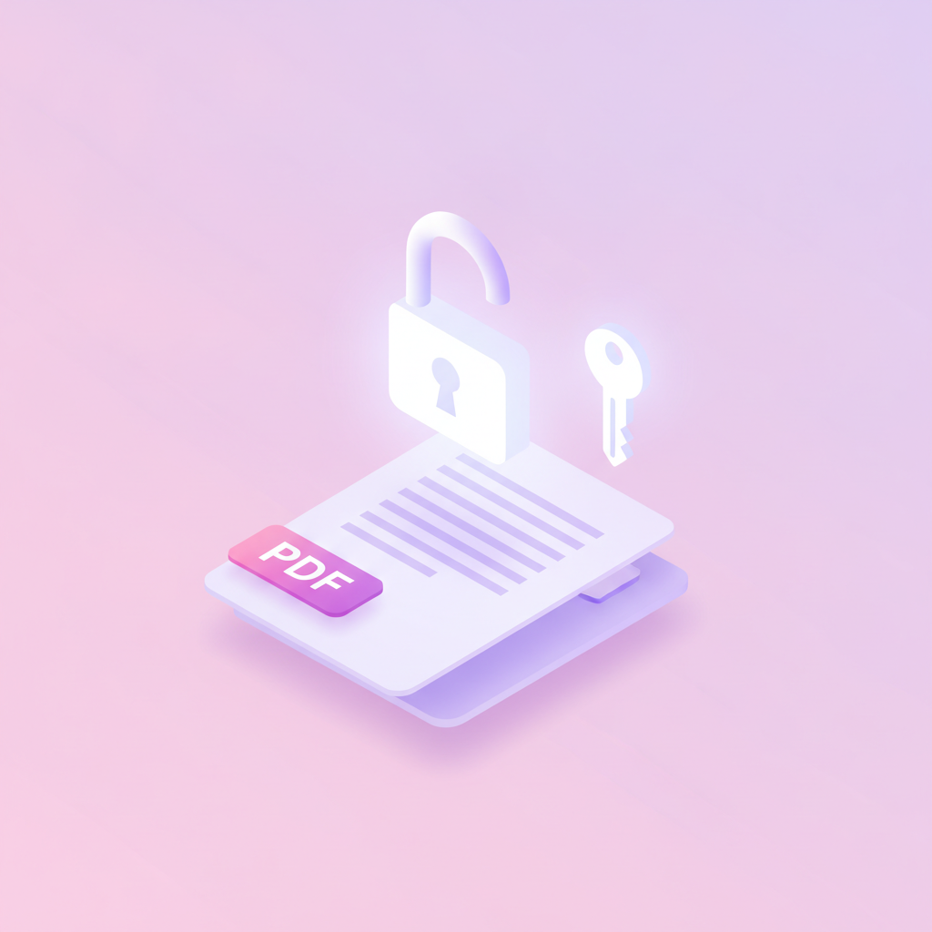 Parolası kaldırılan PDF dosyası
