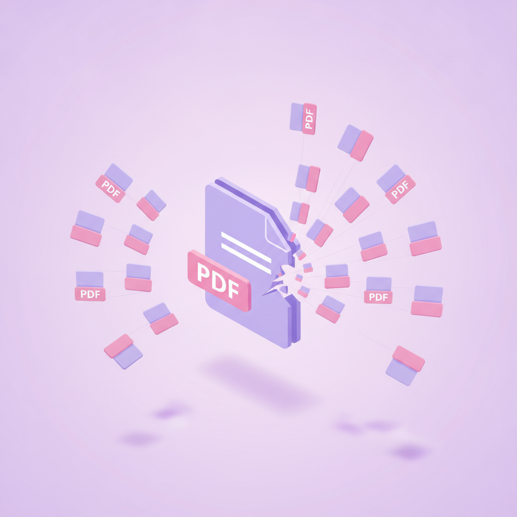 PDF teilen — aus einer Datei werden mehrere