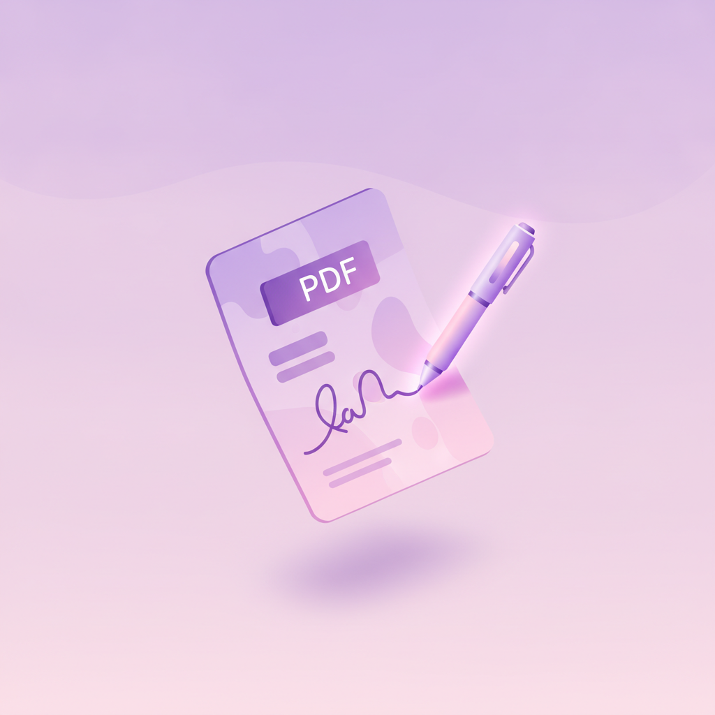 توقيع ملف PDF إلكترونياً من المتصفح